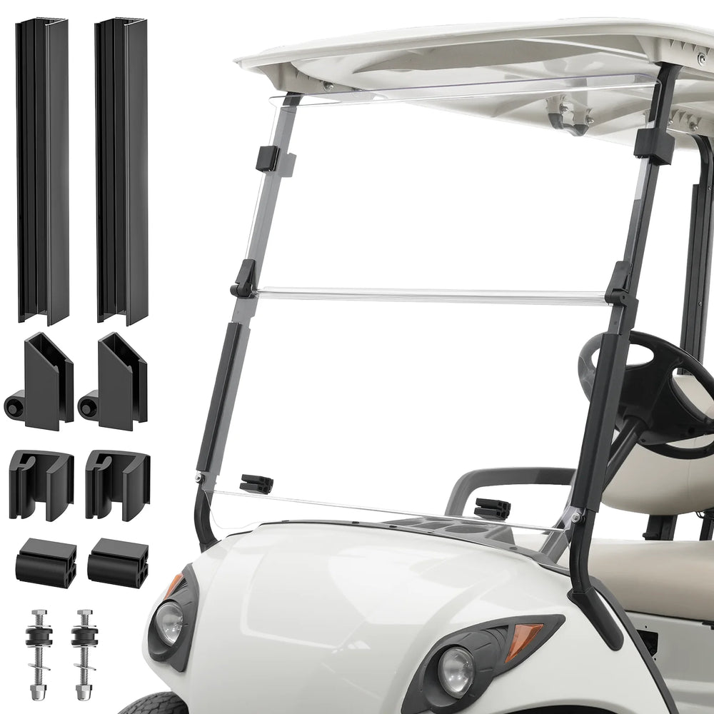 Vikbar Vindruta, Klar/Tonad, Hög Hårdhet PC – Yamaha G29 Drive