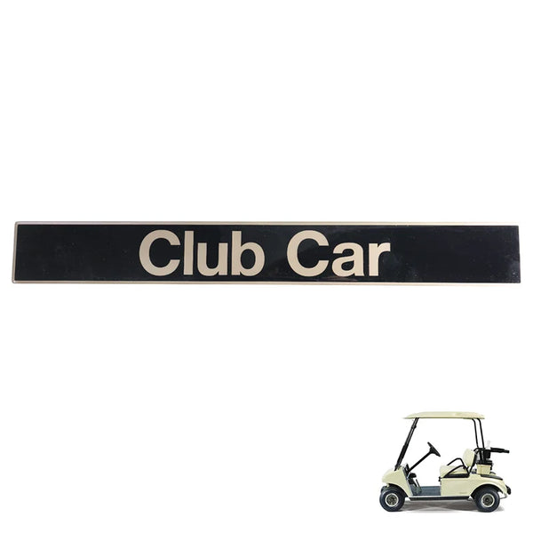 Club Car Precedent & DS Logo Fram