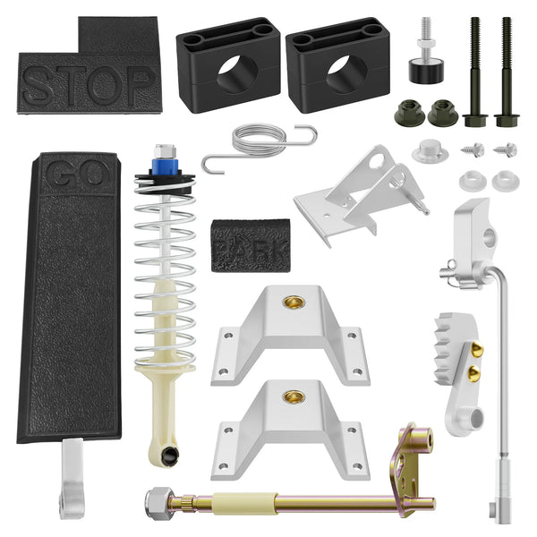 Accelerator & Brake Pedal, Deluxe Repair Kit – Club Car DS, XRT & Carryall
