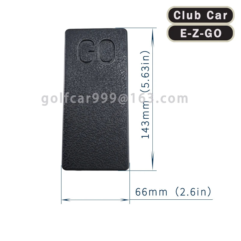 Gaspedal- & bromspedaldyna (Kit) – Club Car Precedent (2004–idag)