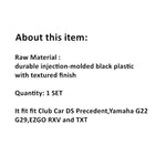 Skärmbreddare, set om 4 – Club Car DS/Precedent, Yamaha G22/G29, EZGO RXV/TXT