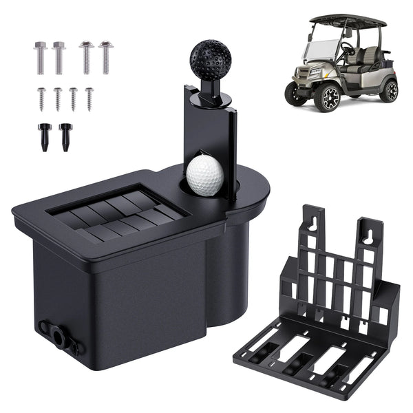 Golfbollstvätt & Klubbrengörare med Fäste – Club Car Precedent/Tempo/Onward