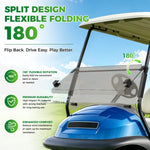 Vikbar vindruta för Club Car Precedent, Tempo & Onward (2004–idag) – Klar eller Tonad
