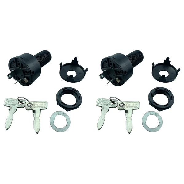 Tändningsbrytare med nyckel, 2-pack – Club Car Precedent (2004–idag)