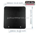 Bakre täckpanel, svart gummi – Club Car Precedent