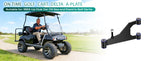 Delta A-plate delmontering för Club Car DS (1993–idag), Gas & El