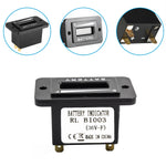 LED Batteriindikator/Voltmeter, vattentät – EZGO, Club Car, Yamaha