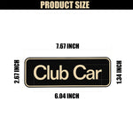 Dekal logotyp fram – Club Car Tempo