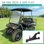 Delta A-plate delmontering för Club Car DS (1993–idag), Gas & El