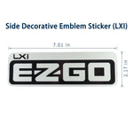 E-Z-GO LXI Dekal Logo Kit