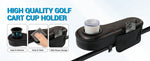 PVC-armstöd med kopphållare för baksäte – Club Car, EZGO, Yamaha
