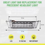 LED-strålkastare fram för Club Car Precedent