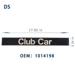 Club Car Precedent & DS Logo Fram