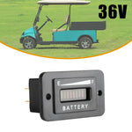 LED Batteriindikator/Voltmeter, vattentät – EZGO, Club Car, Yamaha