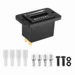 LED Batteriindikator/Voltmeter, vattentät – EZGO, Club Car, Yamaha